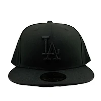Los Angeles Dodgers Black on with LA Batterman UV New Era 59FIFTY Fitted Hat