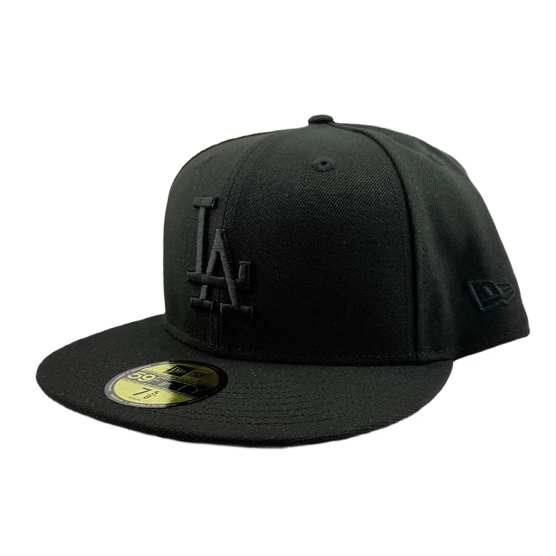 Los Angeles Dodgers Black on with LA Batterman UV New Era 59FIFTY Fitted Hat