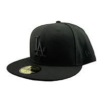 Los Angeles Dodgers Black on with LA Batterman UV New Era 59FIFTY Fitted Hat