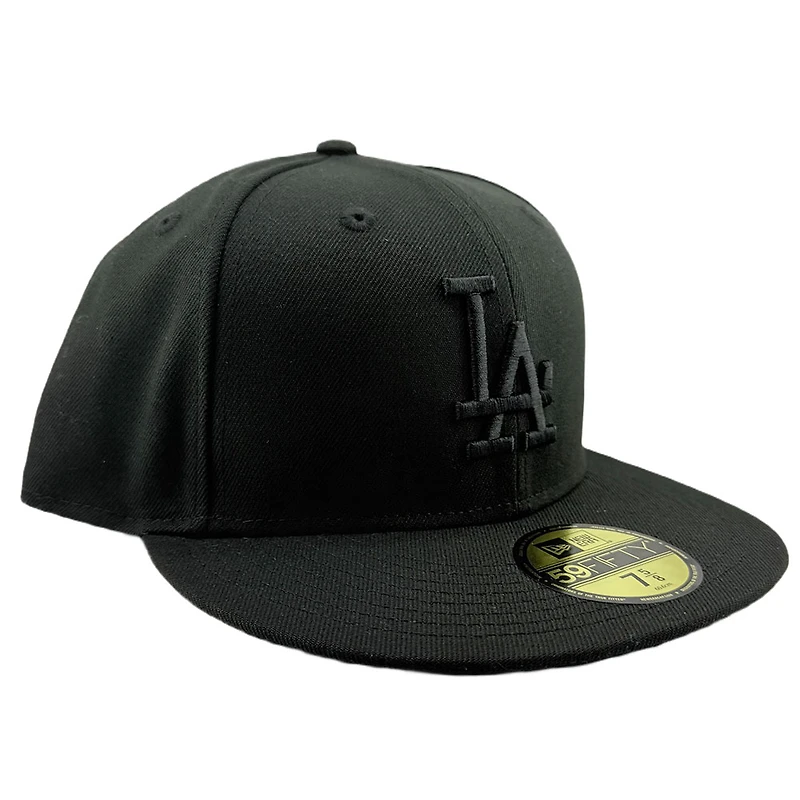 Los Angeles Dodgers Black on with LA Batterman UV New Era 59FIFTY Fitted Hat