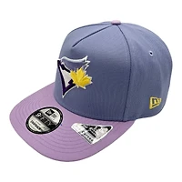 Toronto Blue Jays Lavender 2025 World Series Patch New Era 9FIFTY A-Frame Snapback Hat