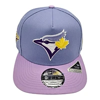 Toronto Blue Jays Lavender 2025 World Series Patch New Era 9FIFTY A-Frame Snapback Hat