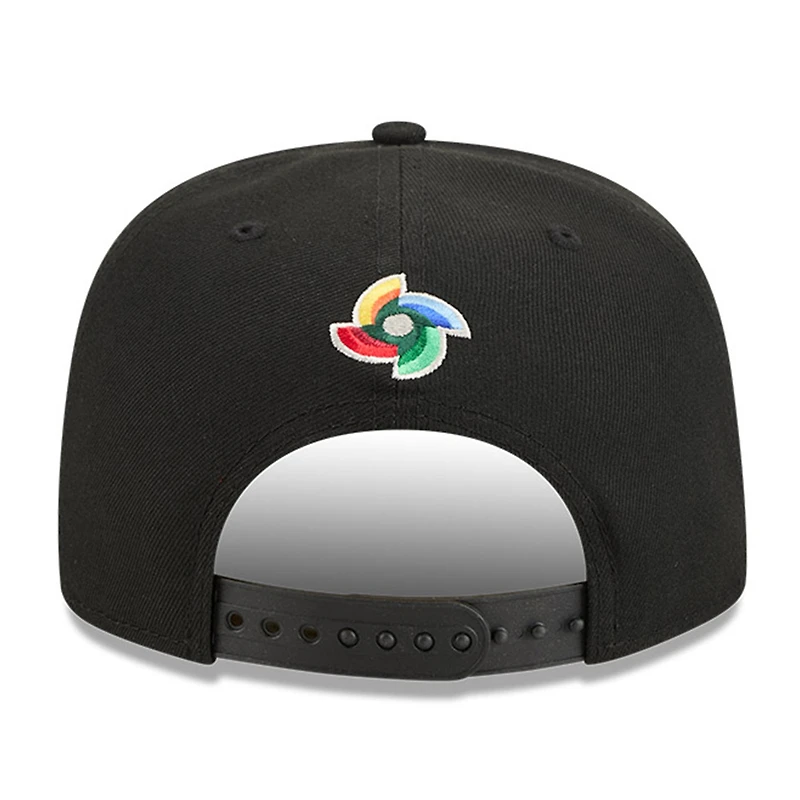 Puerto Rico Black Yaucromatic 2026 World Baseball Classic WBC New Era 9FIFTY A-Frame Snapback Hat