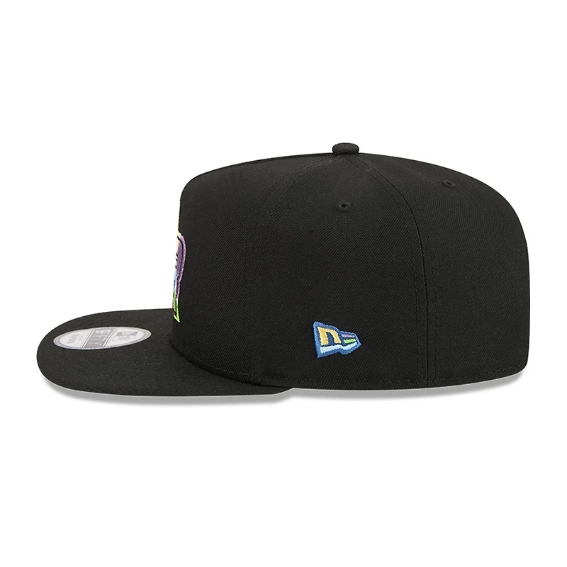 Puerto Rico Black Yaucromatic 2026 World Baseball Classic WBC New Era 9FIFTY A-Frame Snapback Hat