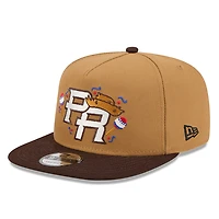 Puerto Rico Light Bronze and Burnt Wood "Salsa" 2026 World Baseball Classic WBC New Era 9FIFTY A-Frame Snapback Hat