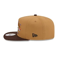 Puerto Rico Light Bronze and Burnt Wood "Salsa" 2026 World Baseball Classic WBC New Era 9FIFTY A-Frame Snapback Hat