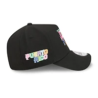 Puerto Rico Black Yaucromatic 2026 World Baseball Classic WBC New Era 9FORTY A-Frame Snapback Hat
