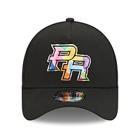 Puerto Rico Black Yaucromatic 2026 World Baseball Classic WBC New Era 9FORTY A-Frame Snapback Hat