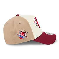 Puerto Rico Light Beige and Red "Salsa" 2026 World Baseball Classic WBC New Era 9FORTY A-Frame Snapback Hat
