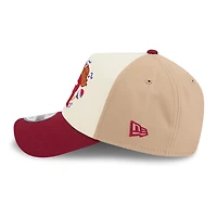 Puerto Rico Light Beige and Red "Salsa" 2026 World Baseball Classic WBC New Era 9FORTY A-Frame Snapback Hat