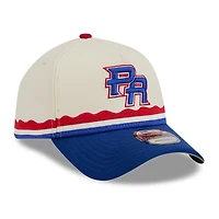 Puerto Rico Chrome and Royal Blue Jíbara 2026 World Baseball Classic WBC New Era 9FORTY A-Frame Snapback Hat