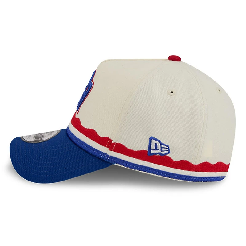 Puerto Rico Chrome and Royal Blue Jíbara 2026 World Baseball Classic WBC New Era 9FORTY A-Frame Snapback Hat