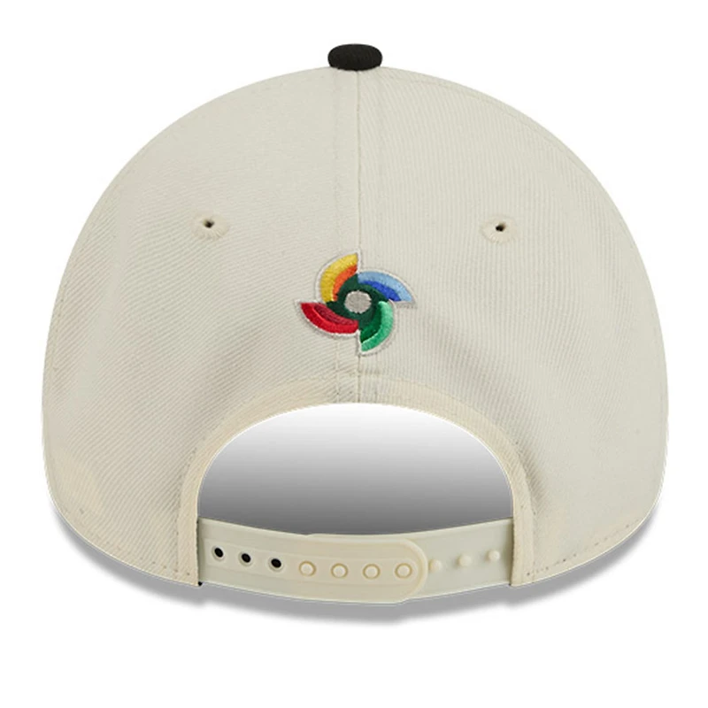 Puerto Rico Chrome and Black Jíbara 2026 World Baseball Classic WBC New Era 9FORTY A-Frame Snapback Hat