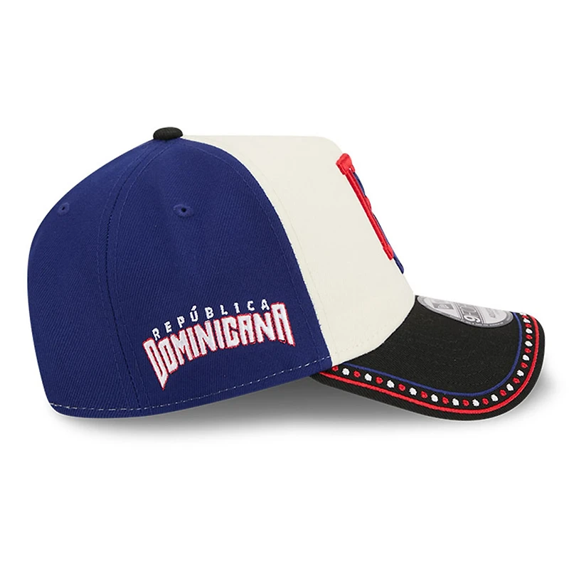 Dominican Republic Two Tone 2026 World Baseball Classic WBC New Era 9FORTY A-Frame Snapback Hat