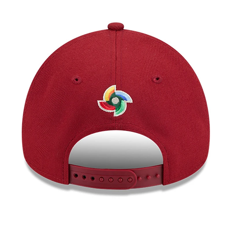 Dominican Republic Red Diablo Cojuelo 2026 World Baseball Classic WBC New Era 9FORTY A-Frame Snapback Hat