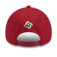 Dominican Republic Red Diablo Cojuelo 2026 World Baseball Classic WBC New Era 9FORTY A-Frame Snapback Hat
