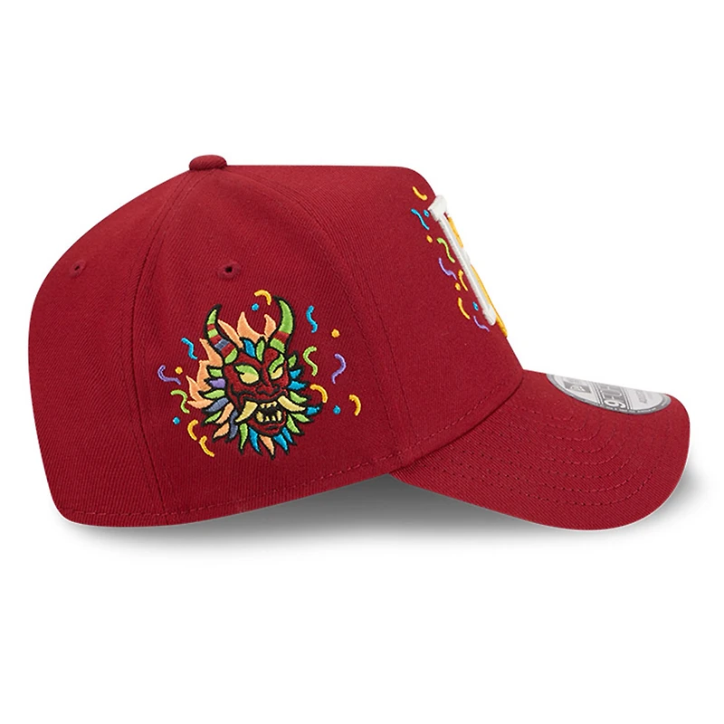 Dominican Republic Red Diablo Cojuelo 2026 World Baseball Classic WBC New Era 9FORTY A-Frame Snapback Hat