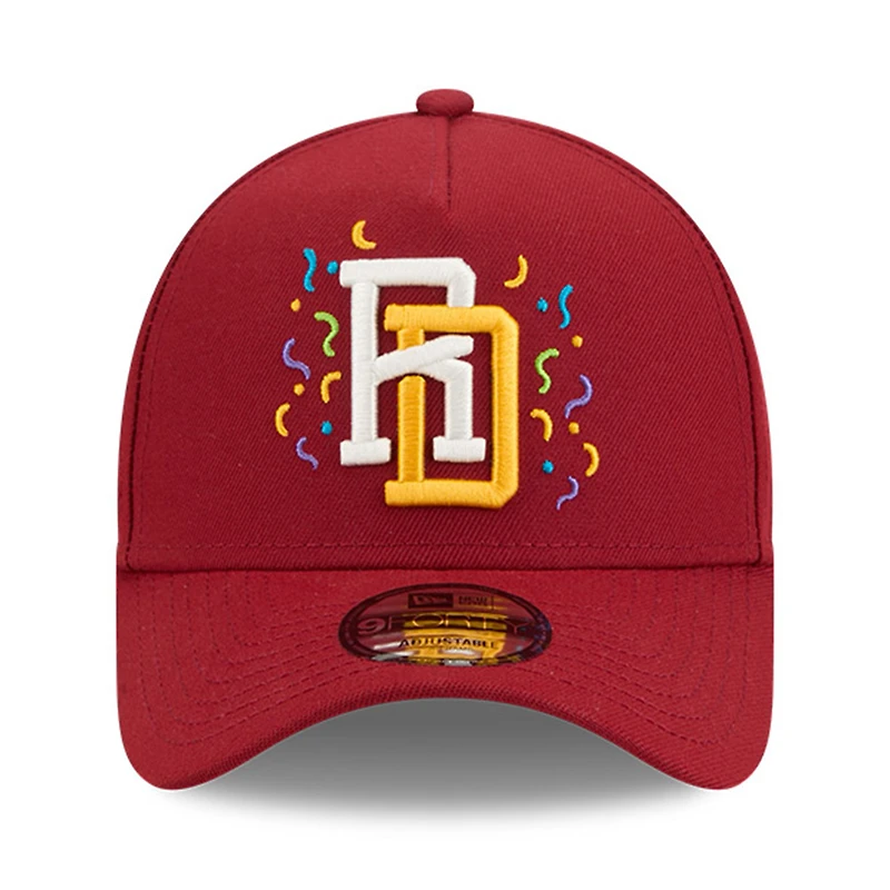 Dominican Republic Red Diablo Cojuelo 2026 World Baseball Classic WBC New Era 9FORTY A-Frame Snapback Hat