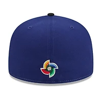 Dominican Republic Two-Tone Navy 2026 World Baseball Classic WBC New Era 59FIFTY Fitted Hat