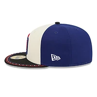 Dominican Republic Two-Tone Navy 2026 World Baseball Classic WBC New Era 59FIFTY Fitted Hat