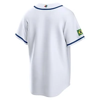 Team Brazil White Blank 2026 World Baseball Classic WBC Nike Home Stadium Jersey