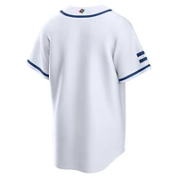 Team Nicaragua White Blank 2026 World Baseball Classic WBC Nike Home Stadium Jersey