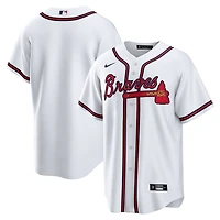 Atlanta Braves Blank White Home Nike Replica Jersey