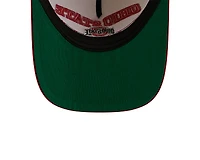 Ohio State Buckeyes Chrome and Red Oversize Arch New Era 9FIFTY A-Frame Snapback Hat