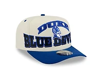 Duke Blue Devils Chrome and Royal Oversize Arch New Era 9FIFTY A-Frame Snapback Hat