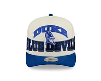 Duke Blue Devils Chrome and Royal Oversize Arch New Era 9FIFTY A-Frame Snapback Hat
