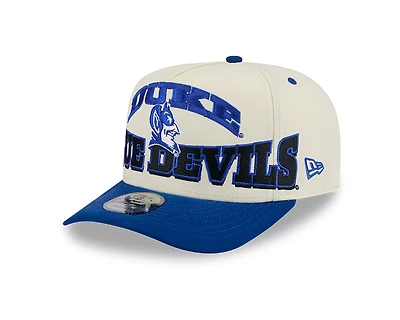 Duke Blue Devils Chrome and Royal Oversize Arch New Era 9FIFTY A-Frame Snapback Hat