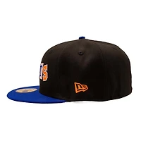 New York Mets Black 40th Anniversary of Shea Stadium Patch Grey UV Era 59FIFTY Fitted Hat