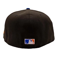 New York Mets Black 40th Anniversary of Shea Stadium Patch Grey UV Era 59FIFTY Fitted Hat