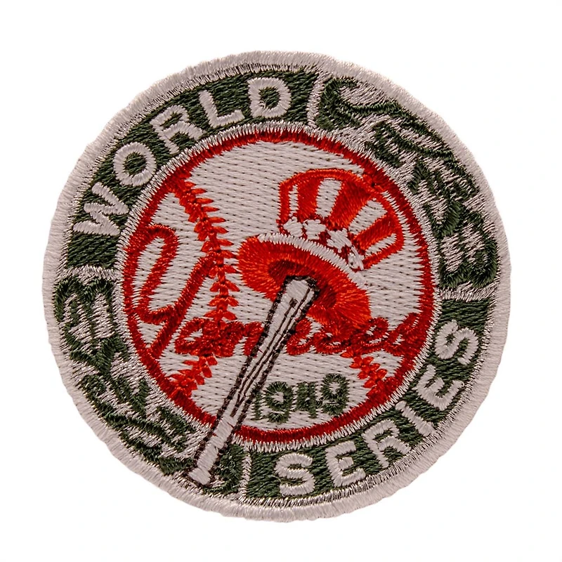 New York Yankees Khaki Rose 1949 World Series Patch Grey UV Era 59FIFTY Fitted Hat
