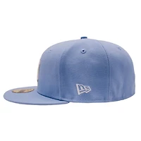 New York Yankees Sky Blue 2000 World Series Patch Grey UV Era 59Fifty Fitted Hat