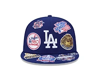 Los Angeles Dodgers Patches All Over New Era 59FIFTY Fitted Hat