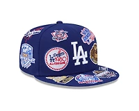 Los Angeles Dodgers Patches All Over New Era 59FIFTY Fitted Hat