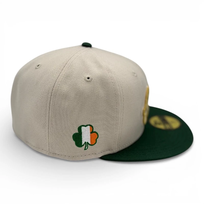 Chicago Cubs Stone and Green Gold UV New Era 59FIFTY Fitted Hat