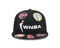 WNBA Black Patches All Over New Era 59FIFTY Fitted Hat