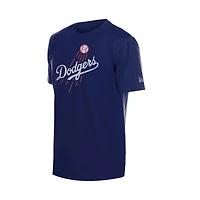 Los Angeles Dodgers Royal Blue Shooting Ball Logo New Era T-Shirt