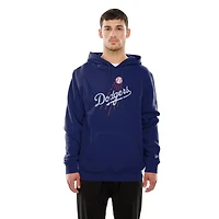 Los Angeles Dodgers Royal Blue Shooting Ball Logo New Era Hoodie