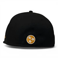 Tennessee Volunteers Black and Orange UT Rifleman Patch NCAA New Era 59FIFTY Fitted Hat