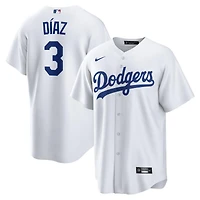 Los Angeles Dodgers Edwin Díaz White Home Nike Replica Jersey