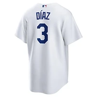 Los Angeles Dodgers Edwin Díaz White Home Nike Replica Jersey