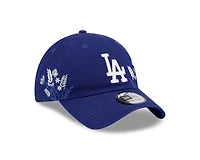 Los Angeles Dodgers Royal Wildflower Casual Classic New Era Adjustable Hat