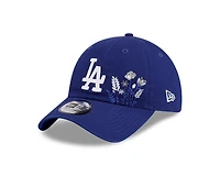 Los Angeles Dodgers Royal Wildflower Casual Classic New Era Adjustable Hat