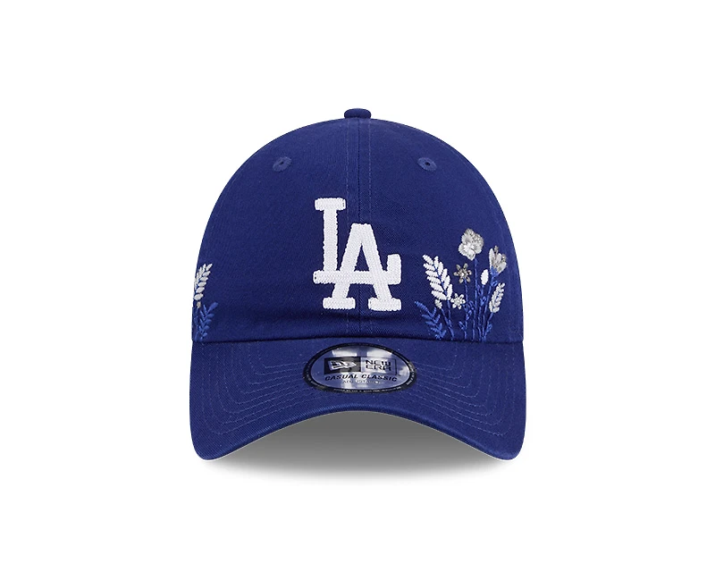 Los Angeles Dodgers Royal Wildflower Casual Classic New Era Adjustable Hat