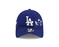 Los Angeles Dodgers Royal Wildflower Casual Classic New Era Adjustable Hat