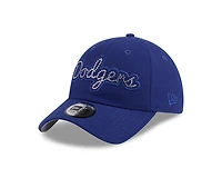 Los Angeles Dodgers Royal Rhinestone Script Casual Classic New Era Adjustable Hat