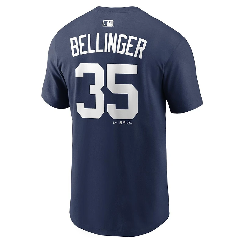 New York Yankees Cody Bellinger Navy Name & Number Nike T-Shirt
